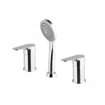 Carlo Frattini Serie 22 Bateria wannowa 3-otworowa Chrom F3844/1CR