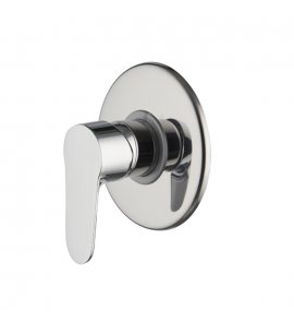 Carlo Frattini Serie 22 Bateria wannowo-natryskowa jednouchwytowa podtynkowa Chrom F3833/1CR