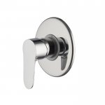 Carlo Frattini Serie 22 Bateria wannowo-natryskowa jednouchwytowa podtynkowa Chrom F3833/1CR