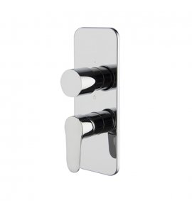 Carlo Frattini Serie 22 Bateria wannowo-natryskowa podtynkowa z 2/3 wylotami Chrom F3839X6CR