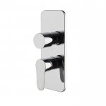 Carlo Frattini Serie 22 Bateria wannowo-natryskowa podtynkowa z 2/3 wylotami Chrom F3839X6CR