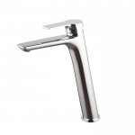 Carlo Frattini Serie 4 Bateria umywalkowa jednouchwytowa wysoka z korkiem Chrom F3761/HCR