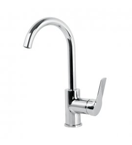 Carlo Frattini Serie 4 Bateria umywalkowa jednouchwytowa z korkiem Chrom F3781WCR