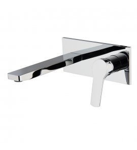 Carlo Frattini Serie 4 Bateria umywalkowa podtynkowa z korkiem Chrom F3760LX5CR