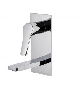 Carlo Frattini Serie 4 Bateria umywalkowa podtynkowa z korkiem Chrom F3760VX5CR