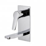 Carlo Frattini Serie 4 Bateria umywalkowa podtynkowa z korkiem Chrom F3760VX5CR