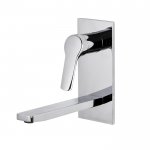 Carlo Frattini Serie 4 Bateria umywalkowa podtynkowa z korkiem Chrom F3760VLX5CR