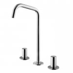 Carlo Frattini So Bateria umywalkowa 3-otworowa z obrotową wylewką Chrom F3191DCR