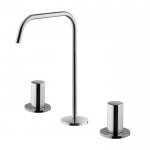 Carlo Frattini So Bateria umywalkowa 3-otworowa Chrom F3191ACR