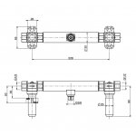 Carlo Frattini So Element podtynkowy do baterii F2350