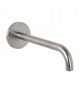 Carlo Frattini Spillo Steel Wylewka ścienna 211 mm Stal nierdzewna F2944INOX