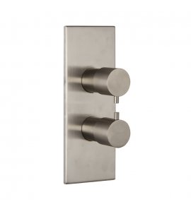 Carlo Frattini Spillo Steel Bateria podtynkowa termostatyczna z przełącznikiem 2/3 wyjść Stal nierdzewna F3079X7INOX