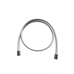 Carlo Frattini Spillo Steel Elastyczny wąż w oplocie Biały/Stal nierdzewna F2957BINOX