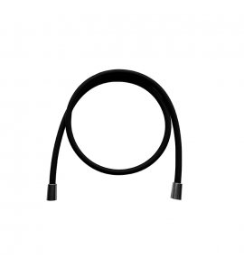 Carlo Frattini Spillo Steel Elastyczny wąż w oplocie Czarny/Stal nierdzewna F2957NINOX