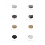 Carlo Frattini Spillo Tech Bateria podtynkowa z przełącznikiem 2/3 wyjść Chrom F3039X6VCR