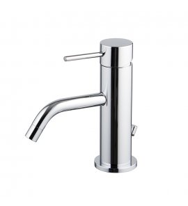 Carlo Frattini Spillo Up Bateria umywalkowa jednouchwytowa z korkiem automatycznym Chrom F3031CR