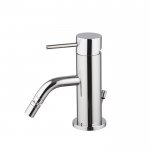 Carlo Frattini Spillo Up Bateria bidetowa jednouchwytowa z korkiem automatycznym Chrom F3032CR