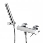 Carlo Frattini Spillo Up Bateria natryskowa ścienna Chrom F3035CR