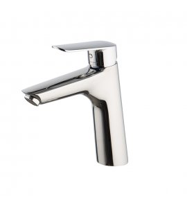 Carlo Frattini Spot Bateria umywalkowa z korkiem klik-klak Chrom F3001LCR