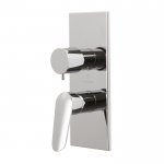 Carlo Frattini Spot Bateria wannowo-natryskowa podtynkowa z 2/3 wyjściami Chrom F3009X6CR