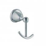 Carlo Frattini Style Podwójny haczyk na ręcznik Chrom F6044/2CR