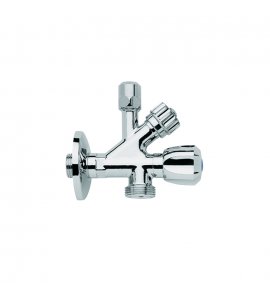 Carlo Frattini Zawór przyłączeniowy do baterii, do pralki Chrom F209/1CR