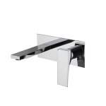 Carlo Frattini Zeta Bateria umywalkowa podtynkowa z korkiem Chrom F3971X5CR