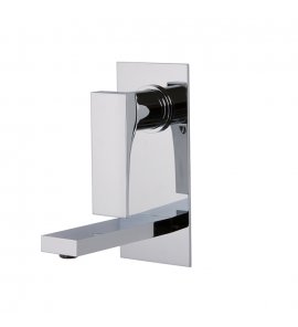 Carlo Frattini Zeta Bateria umywalkowa podtynkowa (pionowa) z korkiem Chrom F3971VX5CR