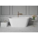 Casa Di Vanna Merello Light Wanna wolnostojąca 175x77 Biały połysk MerelloLight1750770GW