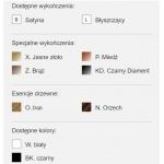 Cea Ariachiara Wentylator sufitowy satynowy orzech ARC01