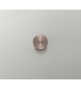 CEA Giotto Haczyk ścienny Ø7 cm Bronze Satin GIO02ZS