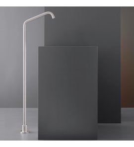 CEA Neutra Bateria umywalkowa wolnostojąca element zewnętrzny Satin Stainless Steel NEU23S