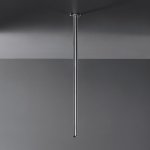 CEA Ramię prysznicowe sufitowe 60,7 cm element zewnętrzny Satin Stainless Steel BRA06S