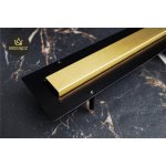   Cedor Odpływ Liniowy 100 cm super niski brushed brass PROLIN-BRUBRADES-100 W MAGAZYNIE!!
