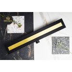  Cedor Odpływ Liniowy 100 cm super niski brushed brass PROLIN-BRUBRADES-100 W MAGAZYNIE!!