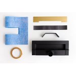 Cedor WALL PRO Odpływ ścienny 30-90 cm ( do wyboru ) super niski naturalne złoto błyszczące F361-51697_20210427112455