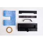 Cedor WALL PRO Odpływ ścienny 30-90 cm ( do wyboru ) super niski czarny F361-51697_20210427113056