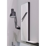 Cielo Argo Lustro wiszące, mocowane na ścianie 40x95 cm, z oświetleniem LED Czarny ARSPSALFE