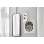 Cielo Argo Lustro wiszące, mocowane na suficie 40x190 cm, z oświetleniem LED Czarny ARSPLFE