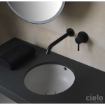 Cielo Enjoy Umywalka owalna 42x40,5cm, podblatowa Biały EJLASPT