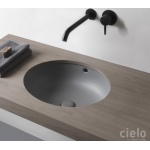 Cielo Enjoy Umywalka owalna 44,5x52cm, podblatowa Biały EJLASPO