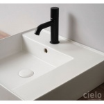 Cielo Enjoy Umywalka prostokątna 60x48cm, stawiana na blacie Biały EJLA60
