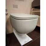    Cielo Era Miska bezrantowa/rimless wisząca z deską wolnoopadającą 53x36,5 pomice ERVSKPM+CPVERTFPM WYPRZEDAŻ EKSPOZYCJI!!