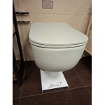    Cielo Era Miska bezrantowa/rimless wisząca z deską wolnoopadającą 53x36,5 pomice ERVSKPM+CPVERTFPM WYPRZEDAŻ EKSPOZYCJI!!