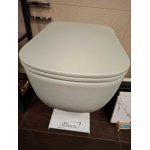    Cielo Era Miska bezrantowa/rimless wisząca z deską wolnoopadającą 53x36,5 pomice ERVSKPM+CPVERTFPM WYPRZEDAŻ EKSPOZYCJI!!