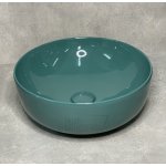 Cielo Era Umywalka stawiana na blacie okrągła ∅40 cm Smeraldo BAERA40.SM