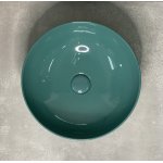 Cielo Era Umywalka stawiana na blacie okrągła ∅40 cm Smeraldo BAERA40.SM