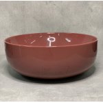 Cielo Era Umywalka stawiana na blacie okrągła ∅40 cm z korkiem klik-klak Corallo BAERA40.CO+PIL01.CO