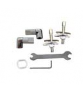 Cielo Fluid Zawiasy do deski zwykłej Chrom FLCE