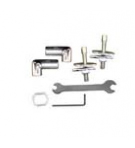 Cielo Fluid Zawiasy do deski wolnoopadającej Chrom FLCEF